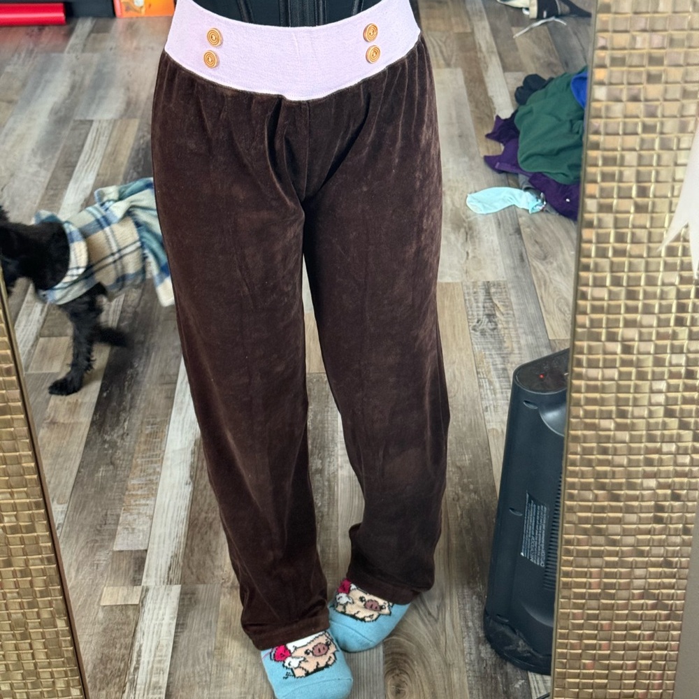 Women’s velour pant d